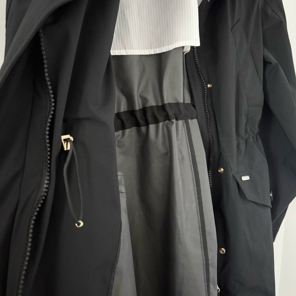 Woolrich black Galena 3-in-1 Parka down waterproof coat with puffer vest - Large - Picture 12 of 16